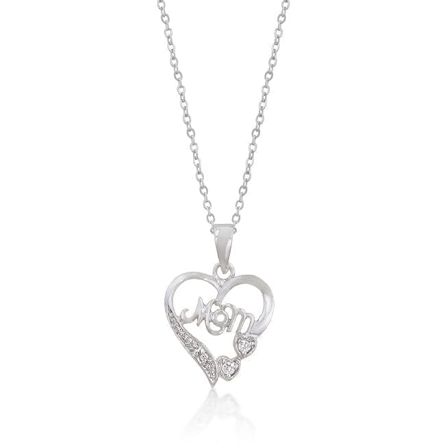 #1 Mom Heart Pendant Pendants Das Juwel