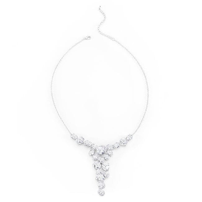 Bejeweled Cubic Zirconia Bib Necklace Necklaces Das Juwel