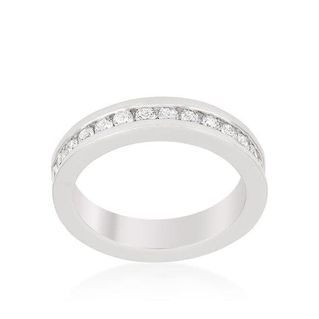 Channel Set Eternity Band Rings Das Juwel