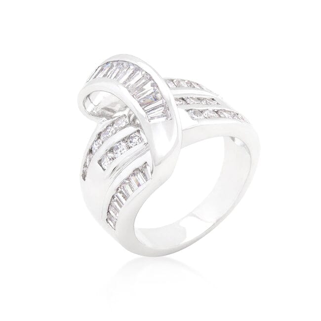 Channel Set Overlap Ring Rings Das Juwel