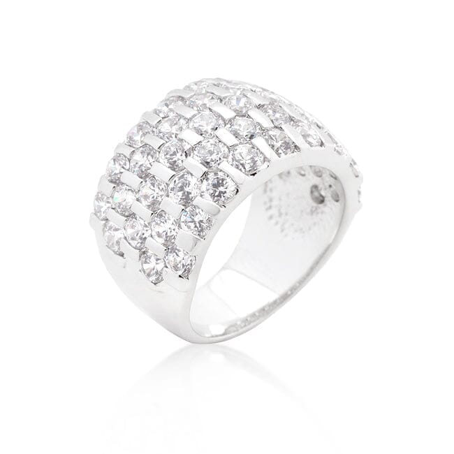 Channel Set Princess Cut Ring Rings Das Juwel