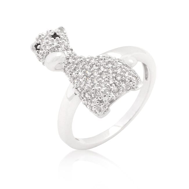 Cubic Zirconia Giraffe Ring Rings Das Juwel