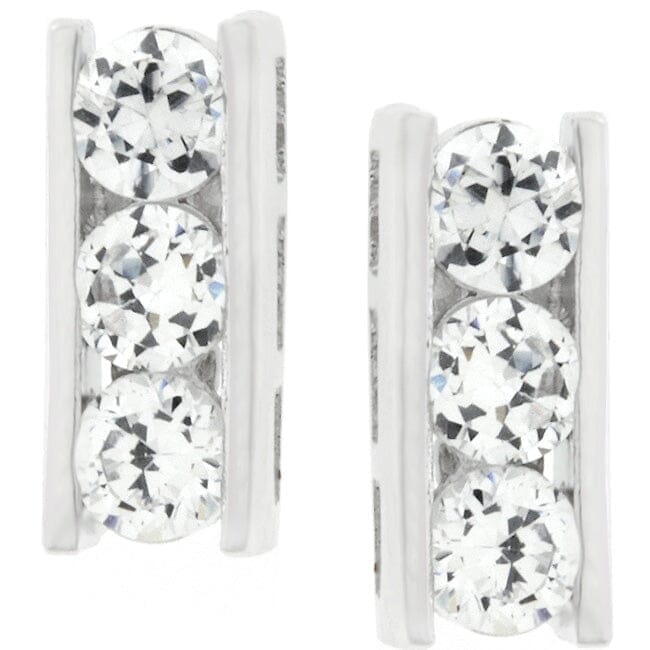 Cubic Zirconia Stud Earrings Earrings Das Juwel