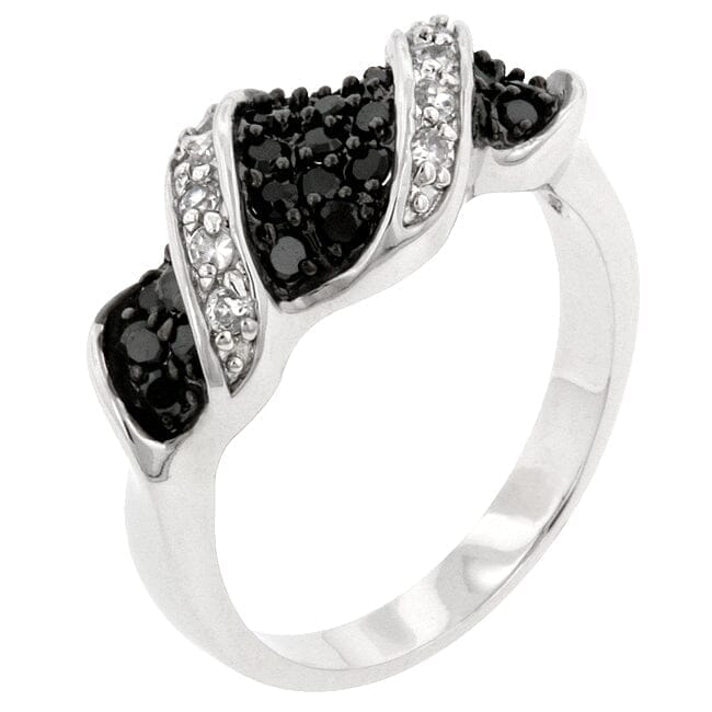 Cubic Zirconia Swirl Ring Rings Das Juwel
