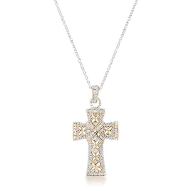 Elegant Cross Pendant Pendants Das Juwel