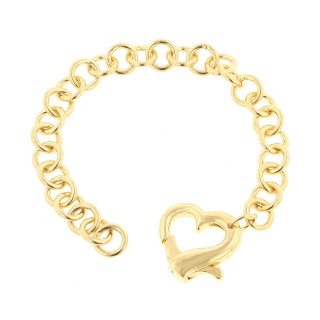 Golden Heart Bracelet Bracelets Das Juwel