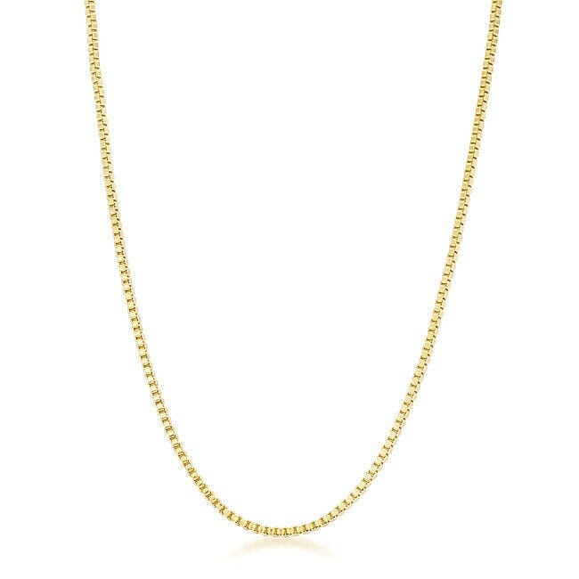 Golden Rolo Chain - 2mm Necklaces Das Juwel
