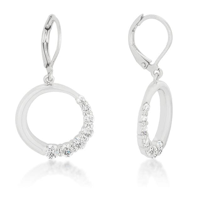 Graduated Cubic Zirconia Circle