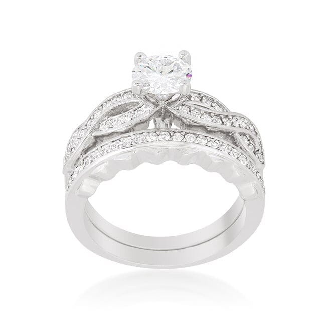 Infinity Twist Bridal Set Rings Das Juwel
