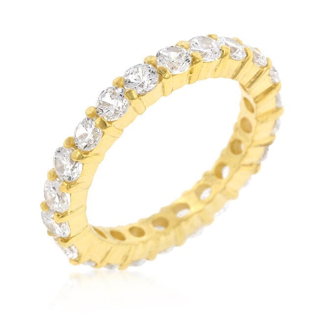 Jessica Band in Goldtone Finish Rings Das Juwel