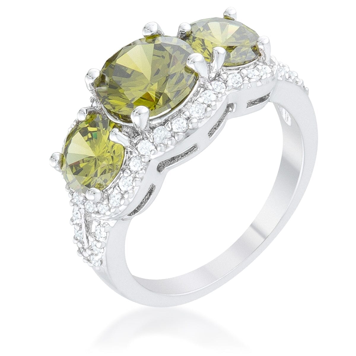 Olive Classic Trio Ring Rings Das Juwel