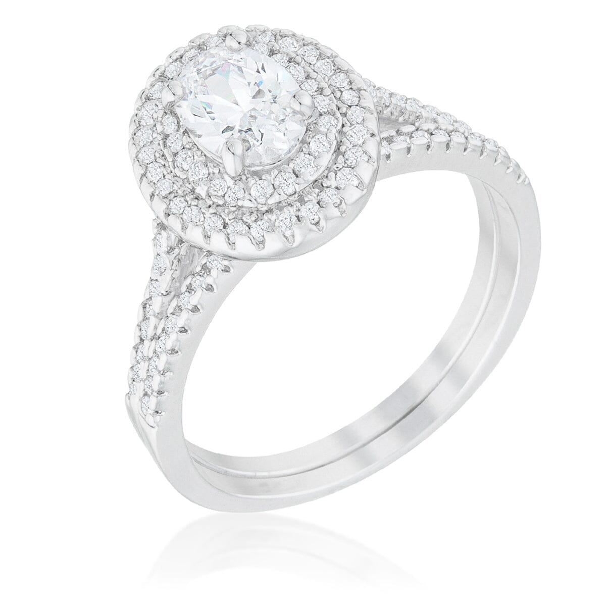 Oval Wedding Ring Set Rings Das Juwel