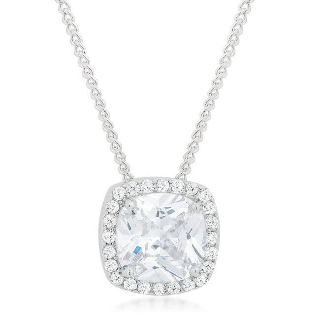 Pave Halo Pendant Pendants Das Juwel