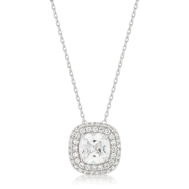 Pave Halo Pendant