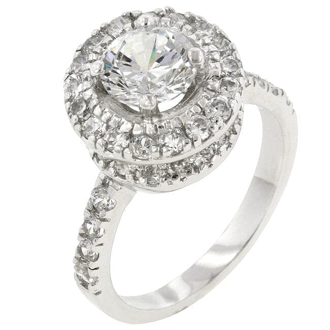 Rhodium Plated Majestic Ring Rings Das Juwel