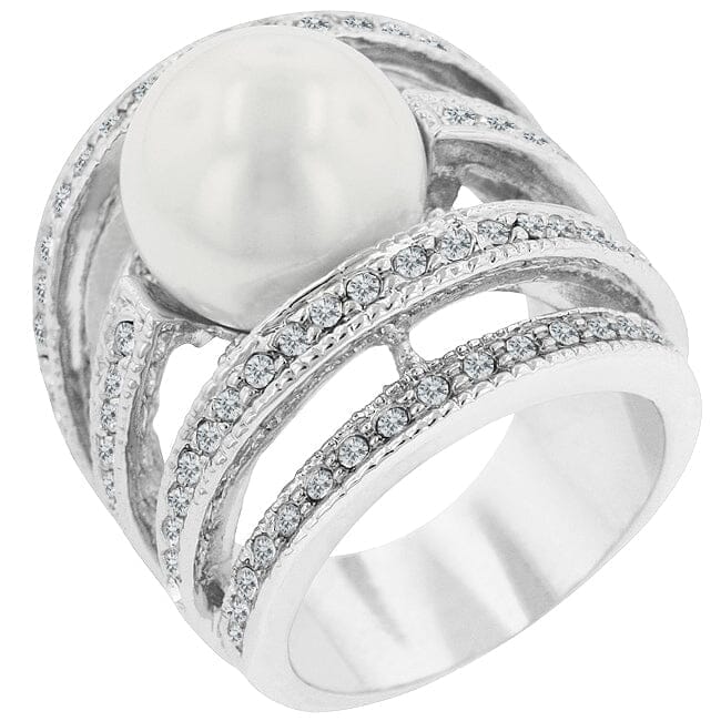 Right-Hand Pearl Ring Rings Das Juwel
