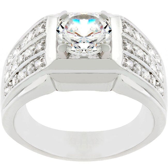Rock Solid Cubic Zirconia Ring Rings Das Juwel