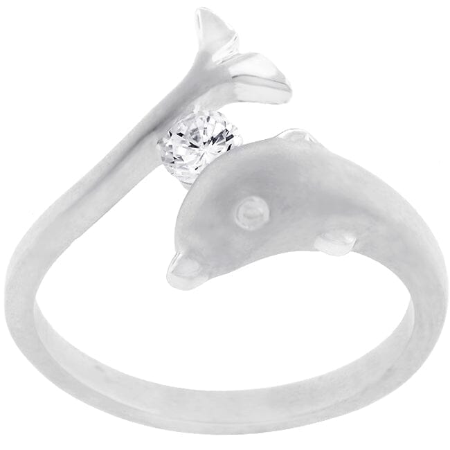 Tension Set Dolphin Ring Rings Das Juwel