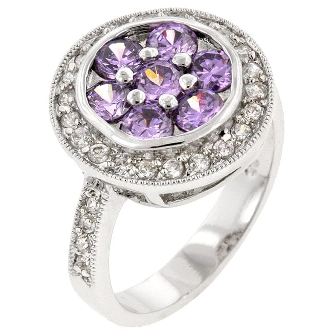 Amethyst Purple Lily Ring Rings Das Juwel 