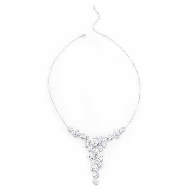 Bejeweled Cubic Zirconia Bib Necklace Necklaces Das Juwel 