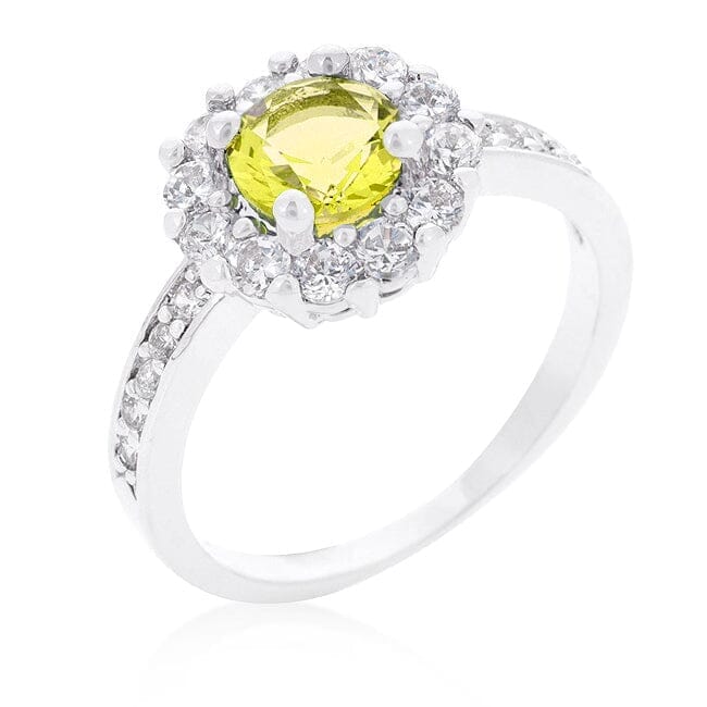 Bella Birthstone Engagement Ring in Yellow Rings Das Juwel 