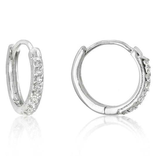 Classic Tiny Hoop Earrings Earrings Das Juwel 