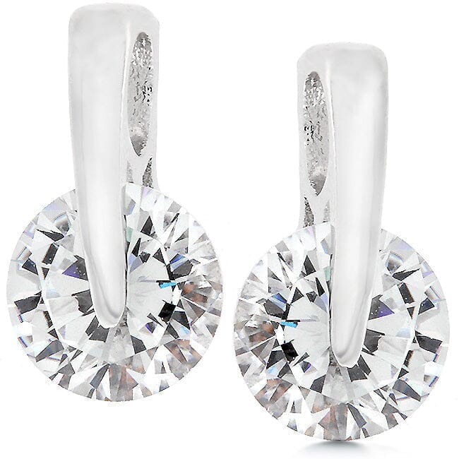 Cubic Zirconia Elegance Earrings Earrings Das Juwel 