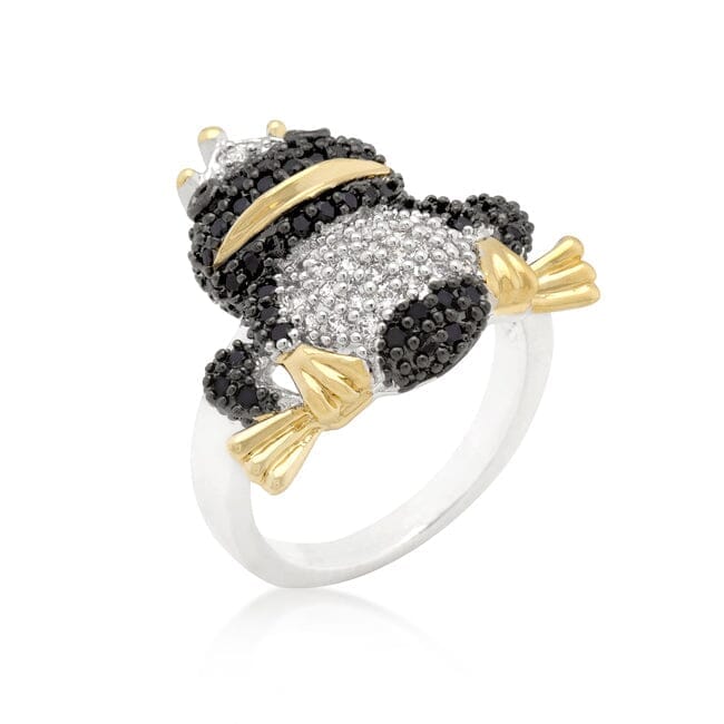 Cubic Zirconia Frog Prince Ring Rings Das Juwel 