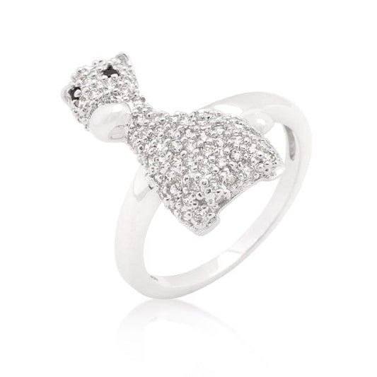 Cubic Zirconia Giraffe Ring Rings Das Juwel 