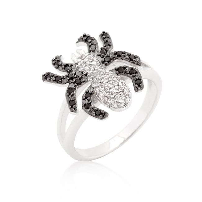 Cubic Zirconia Spider Fashion Ring Rings Das Juwel 