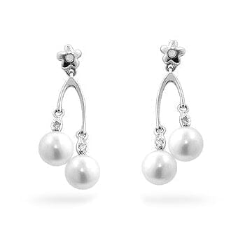 Dual Pearl Drops Fine Jewelry  
