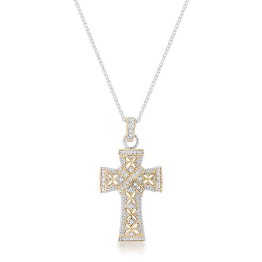 Elegant Cross Pendant Pendants Das Juwel 