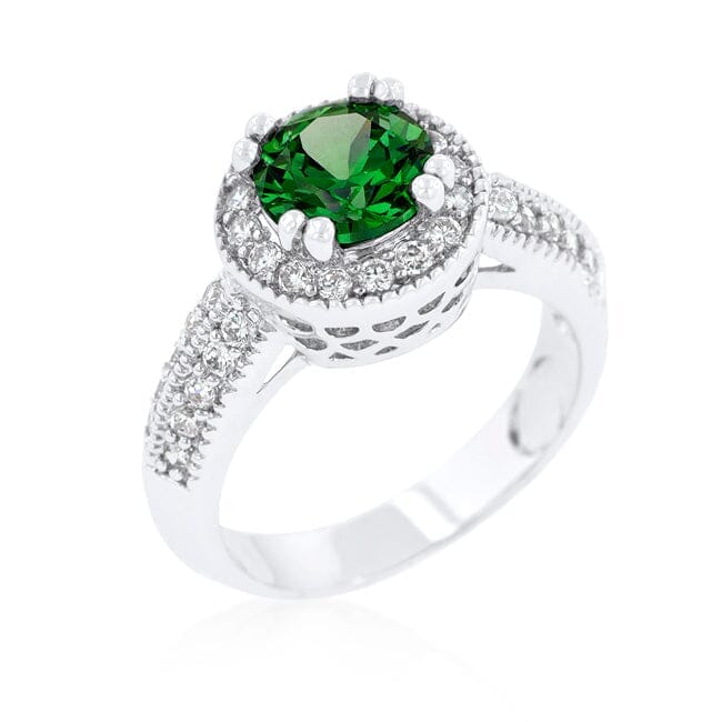 Emerald Halo Engagement Ring Rings Das Juwel 