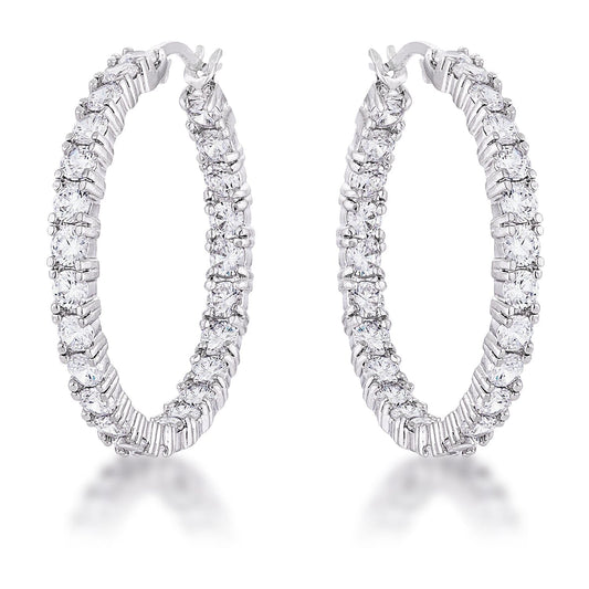 Eternity Hoop Earrings Earrings Das Juwel 