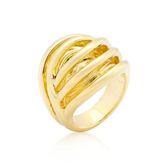 Golden Illusion Fashion Ring Rings Das Juwel 