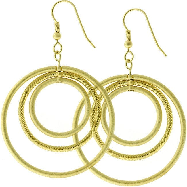 Golden Illusion Hoop  
