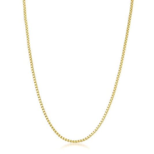 Golden Rolo Chain - 2mm Necklaces Das Juwel 