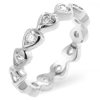 Heart Eternity Ring Rings Das Juwel 