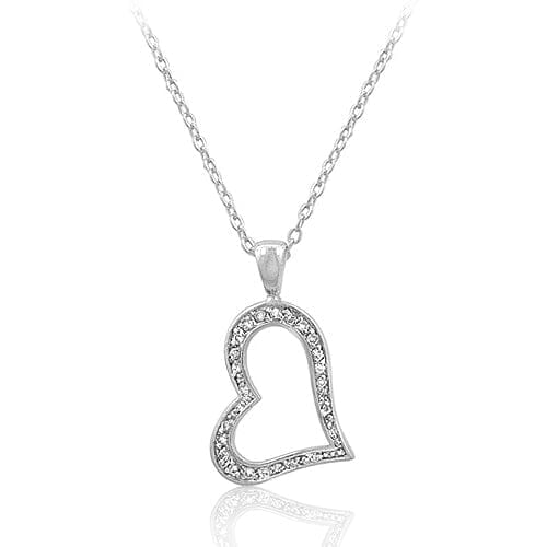 Heart Silhouette Pendant  