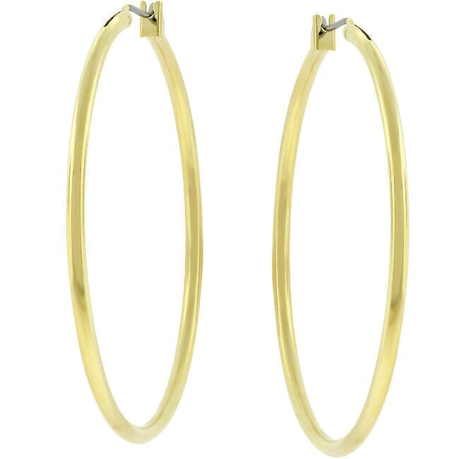 Large Golden Hoop  