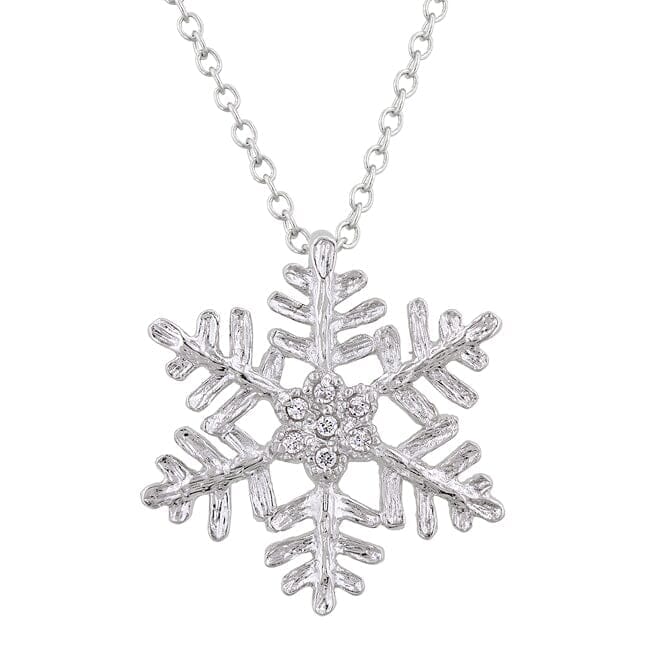 Large Snowflake Pendant Pendants Das Juwel 
