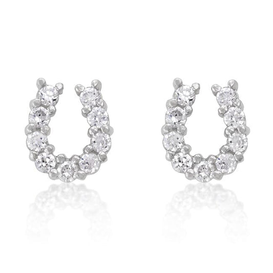 Lucky Horseshoe Earring Set  