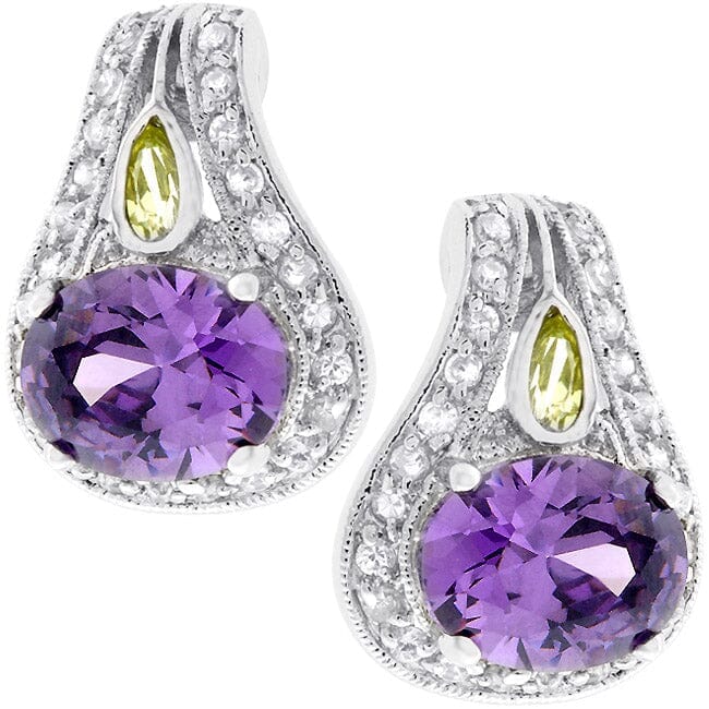 Majestic Amethyst Cubic Zirconia  