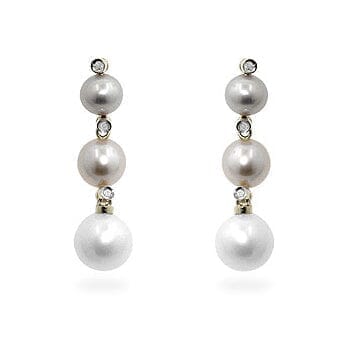 Multicolor Pearl Dangles Fine Jewelry Das Juwel 