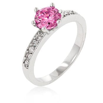Petite Pink Engagement Ring Rings Das Juwel 