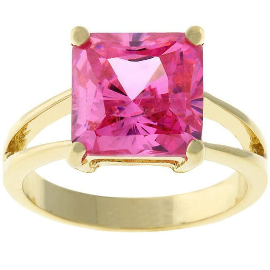 Pink Ceste Di Amore Ring  
