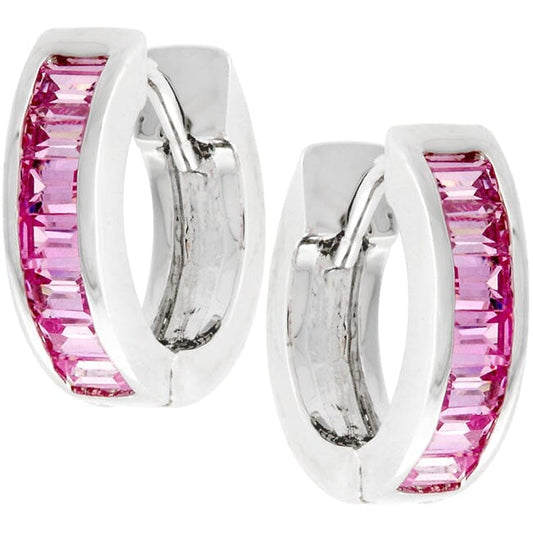 Pink Circlet Earrings Earrings Das Juwel 