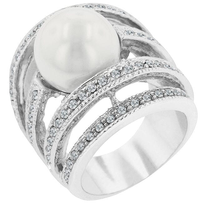 Right-Hand Pearl Ring Rings Das Juwel 