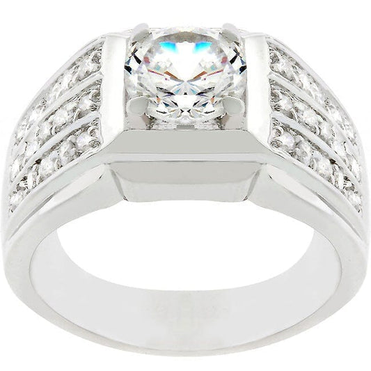 Rock Solid Cubic Zirconia Ring  