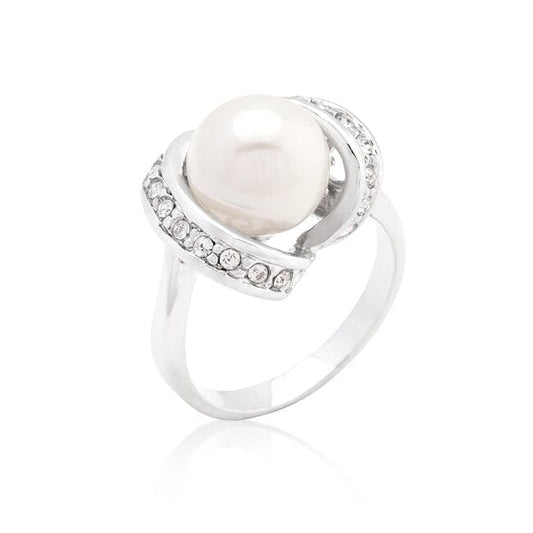Single Pearl Cocktail Ring Rings Das Juwel 